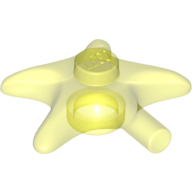 Lego hvězdice, průhledná neonově zelená (4264419)
